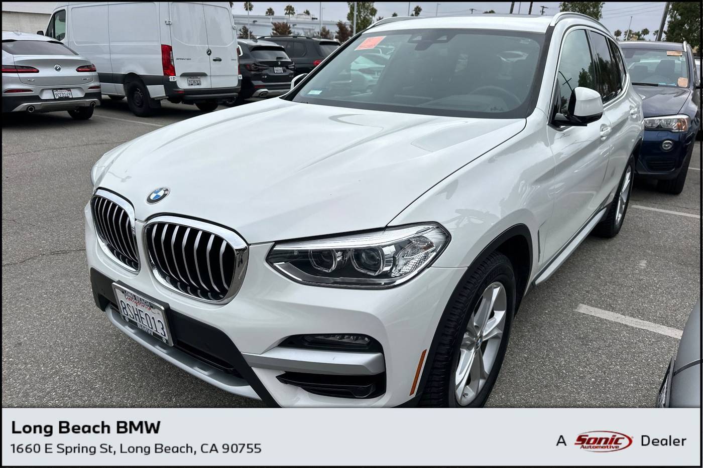 2020 BMW X3 30i — SUV — 36,551 mi — Long Beach, CA