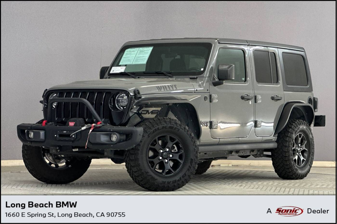 2020 Jeep Wrangler Willys — SUV — 55,220 mi — Long Beach, CA