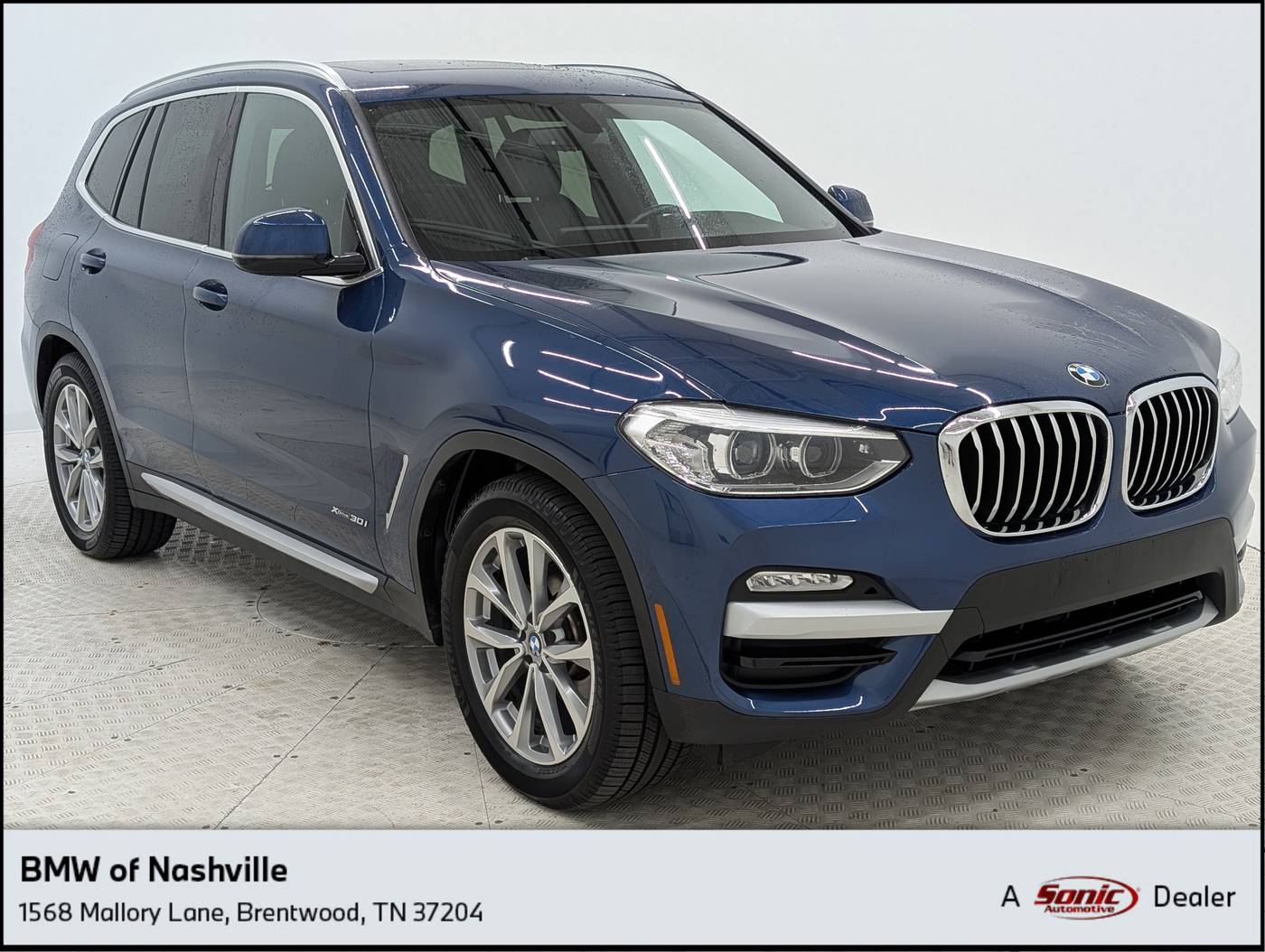 2018 BMW X3 30i — SUV — 42,998 mi — Brentwood, TN