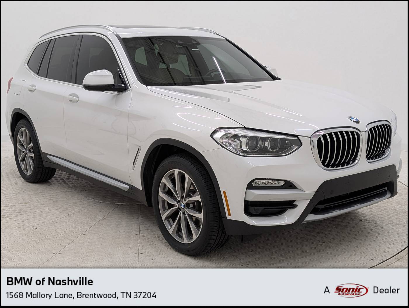 2019 BMW X3 30i — SUV — 30,400 mi — Brentwood, TN