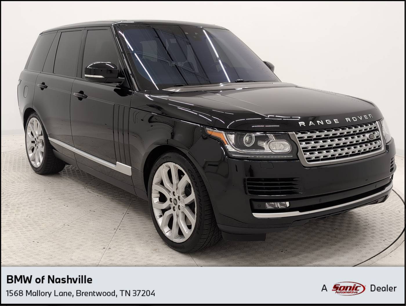 2017 Land Rover Range Rover Supercharged — SUV — 81,359 mi — Brentwood, TN