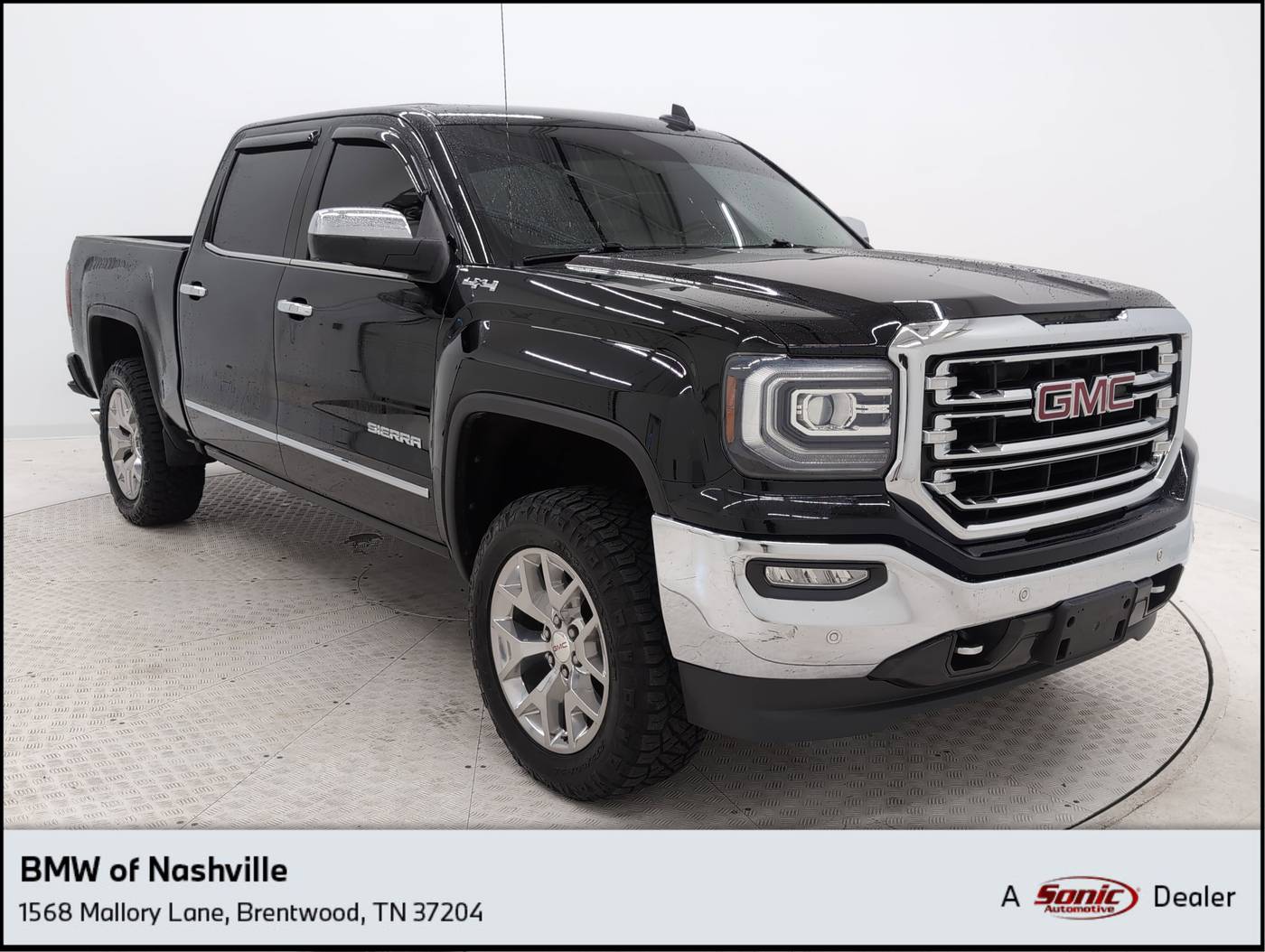 2018 GMC Sierra 1500 SLT — Pickup Truck — 82,999 mi — Brentwood, TN