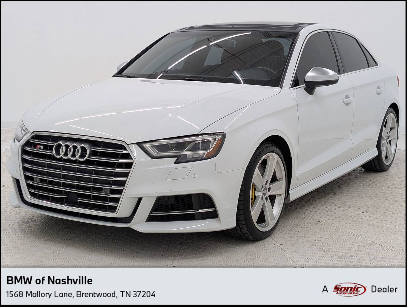 2017 Audi S3 Premium Plus — Sedan — 63,744 mi — Brentwood, TN