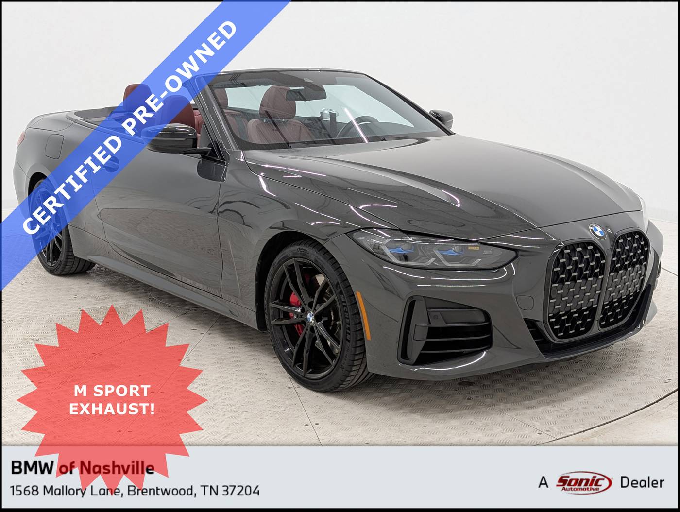 2022 BMW 4 Series M440i — Convertible — 38,212 mi — Brentwood, TN