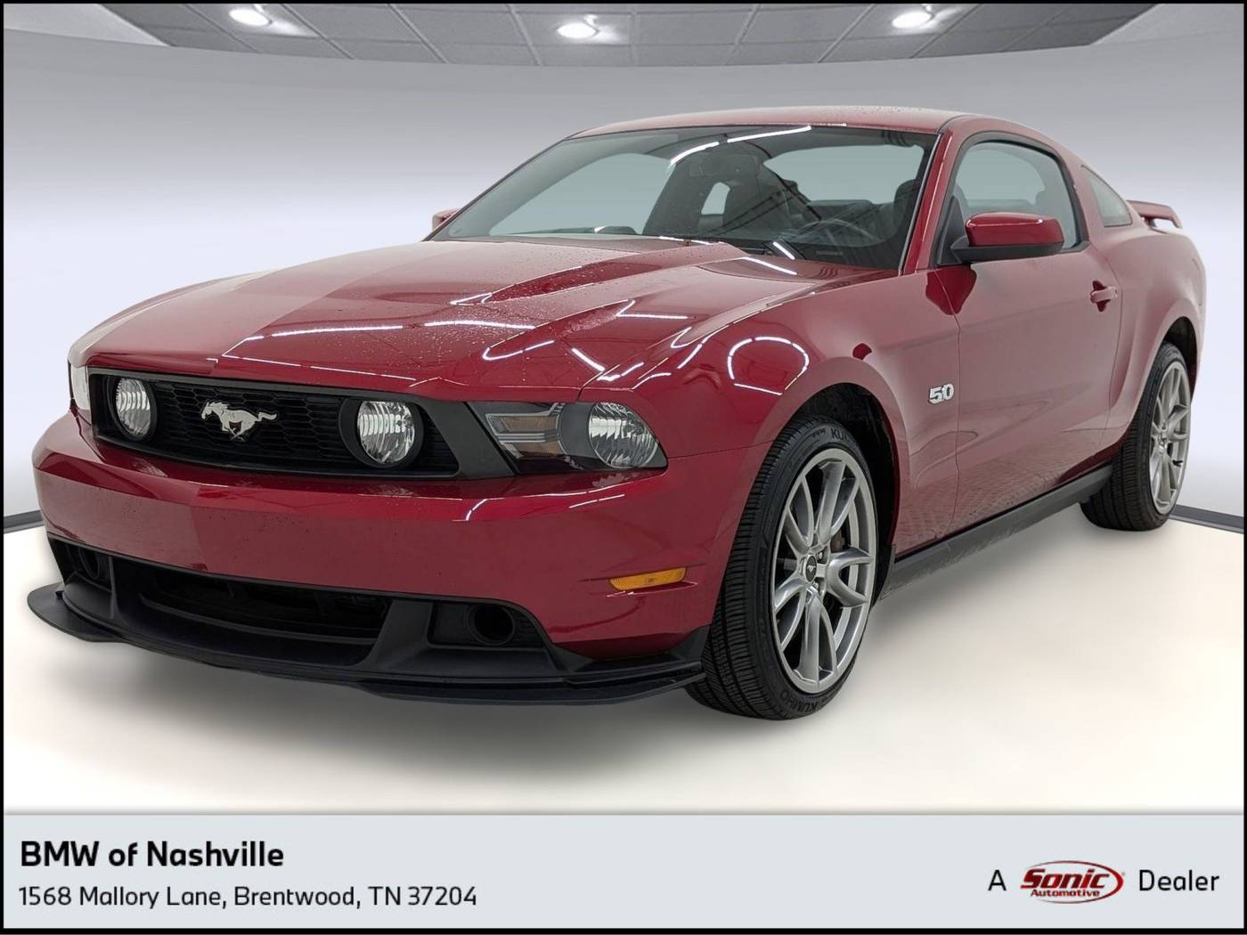 2011 Ford Mustang GT Premium — Coupe — 63,798 mi — Brentwood, TN