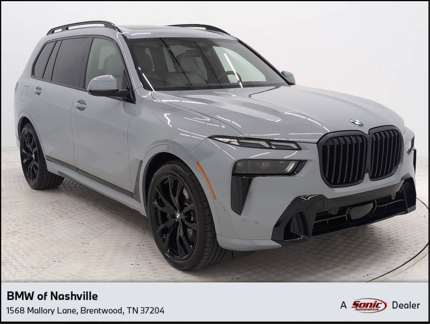 2025 BMW X7 40i — SUV — 1,100 mi — Brentwood, TN
