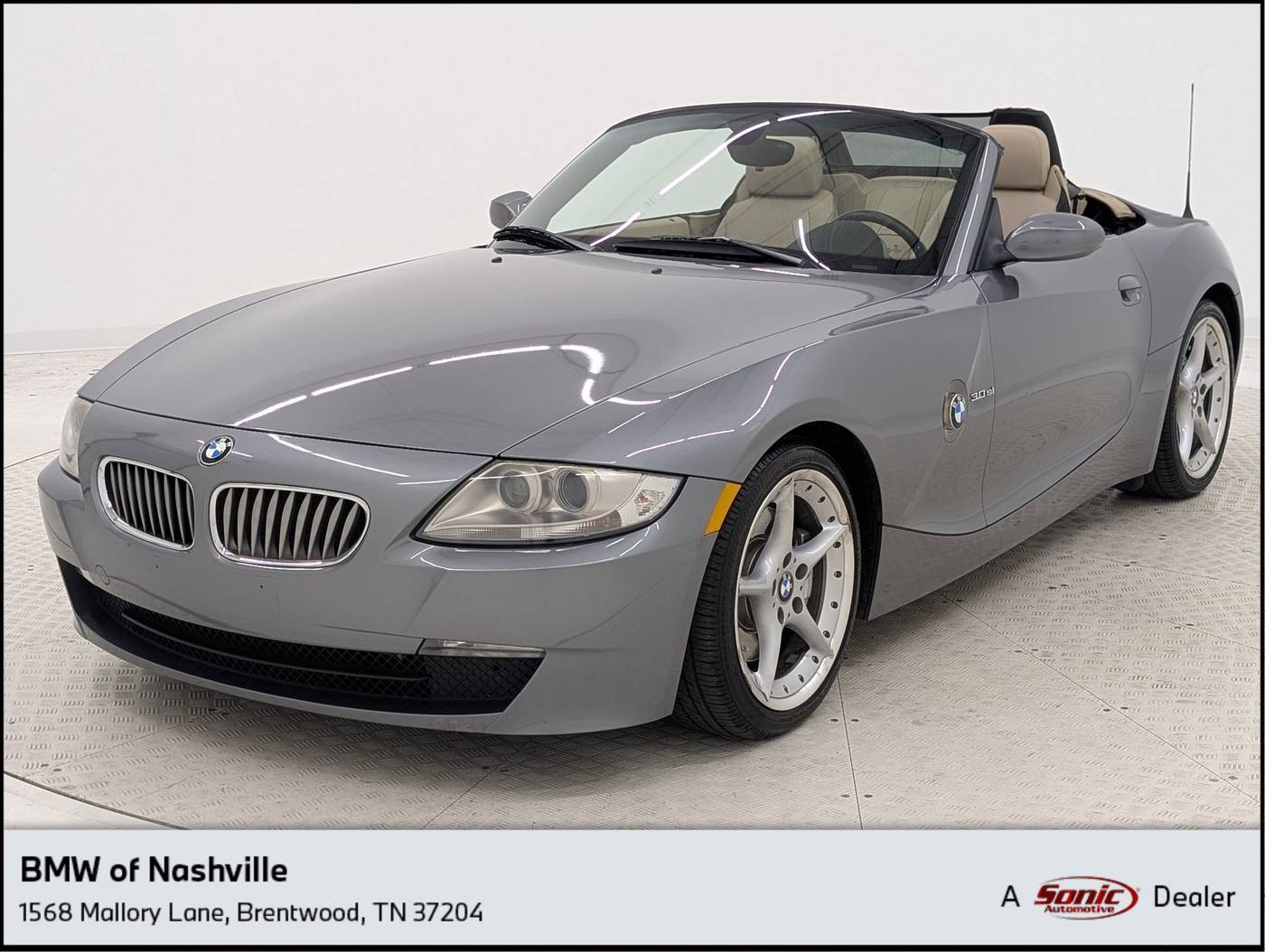 2008 BMW Z4 3.0si — Convertible — 36,551 mi — Brentwood, TN