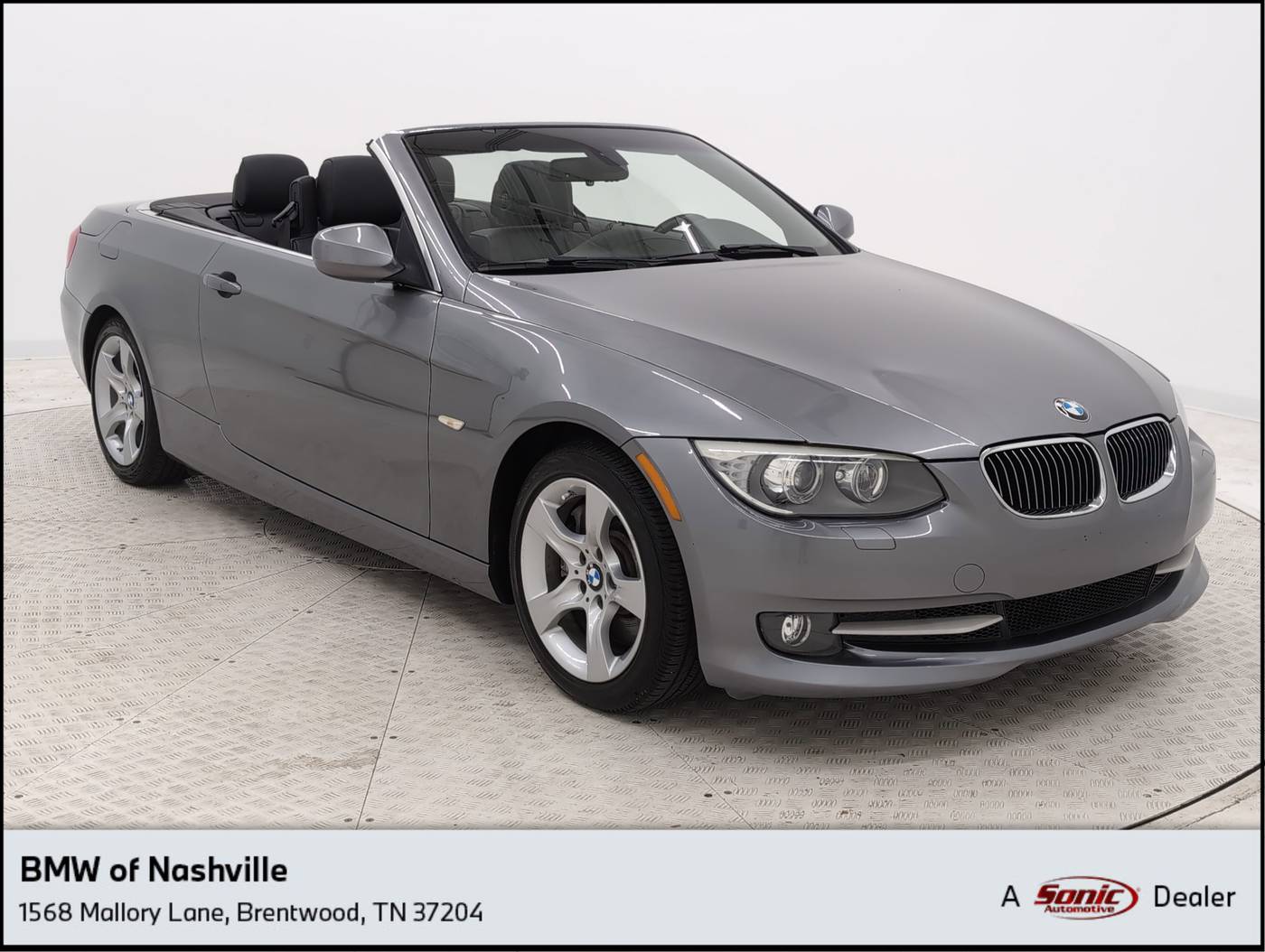 2012 BMW 3 Series 335i — Convertible — 44,786 mi — Brentwood, TN