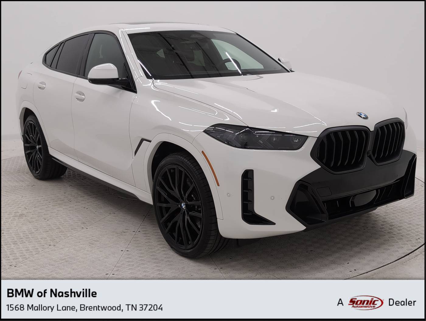 2025 BMW X6 40i — SUV — 2,709 mi — Brentwood, TN