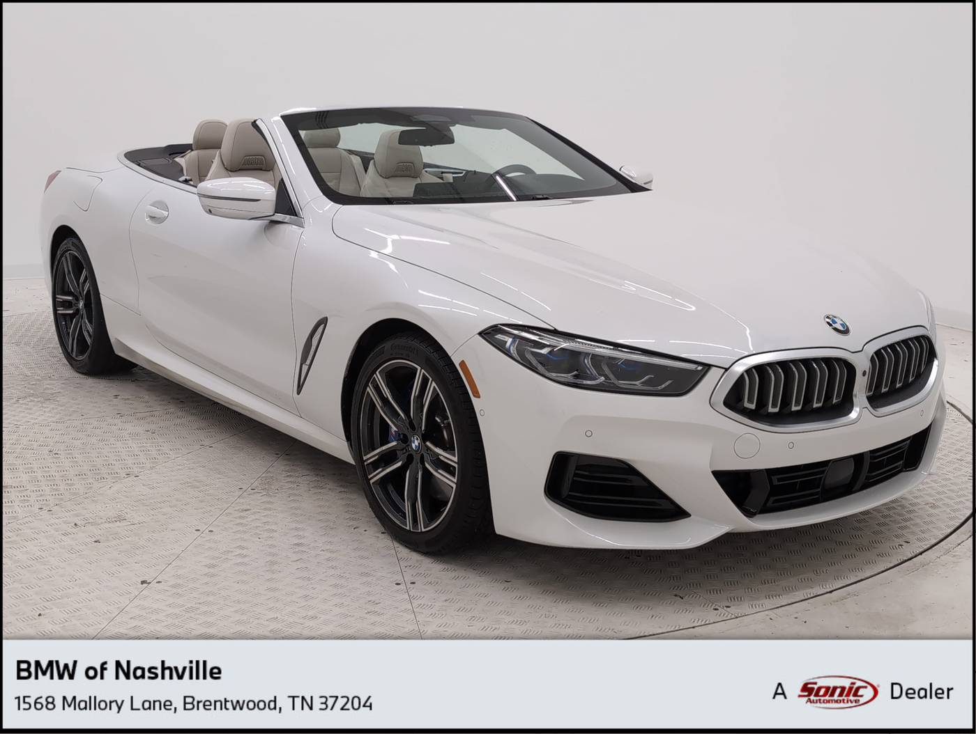 2025 BMW 8 Series 840i — Convertible — 1,484 mi — Brentwood, TN