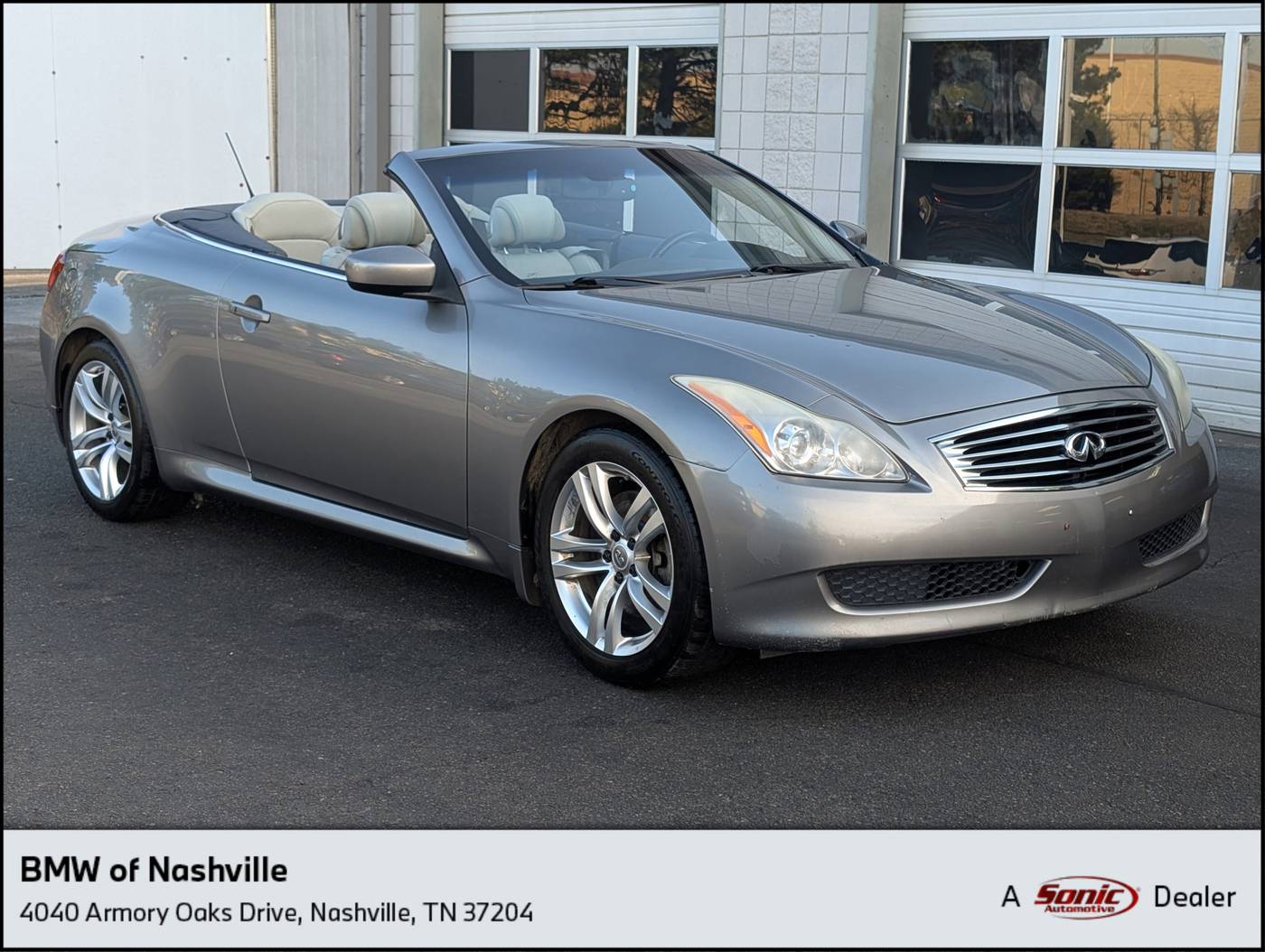 2009 INFINITI G G37 — Convertible — 153,290 mi — Brentwood, TN