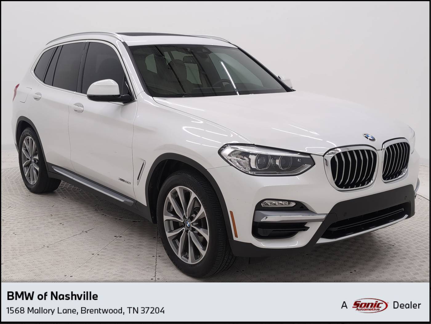 2018 BMW X3 30i — SUV — 41,904 mi — Brentwood, TN