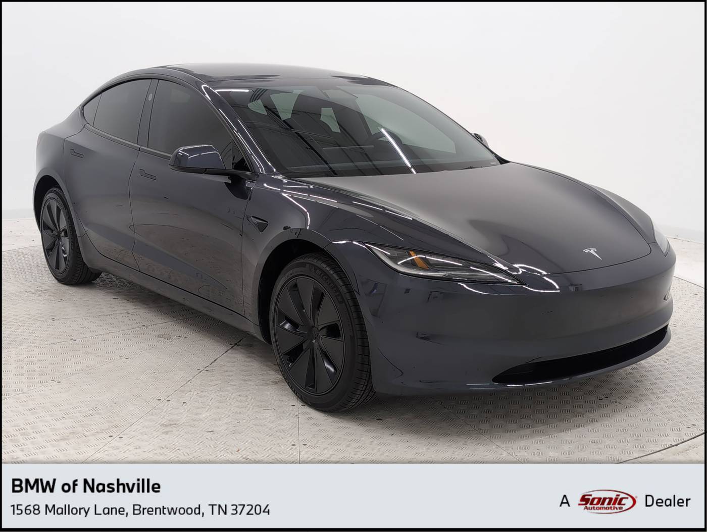 2025 Tesla Model 3 Long Range — Sedan — 1,580 mi — Brentwood, TN