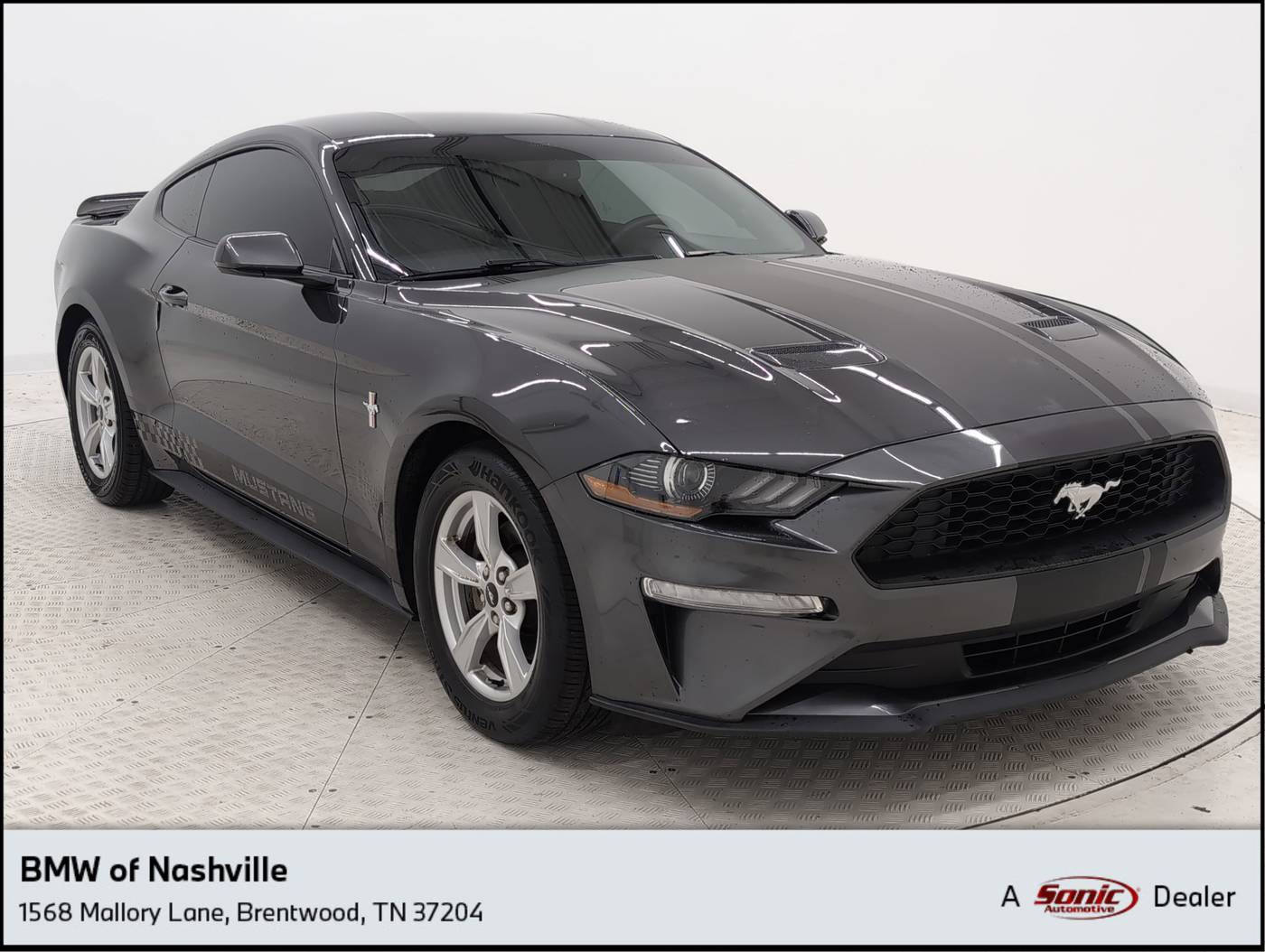 2020 Ford Mustang EcoBoost — Coupe — 39,482 mi — Brentwood, TN