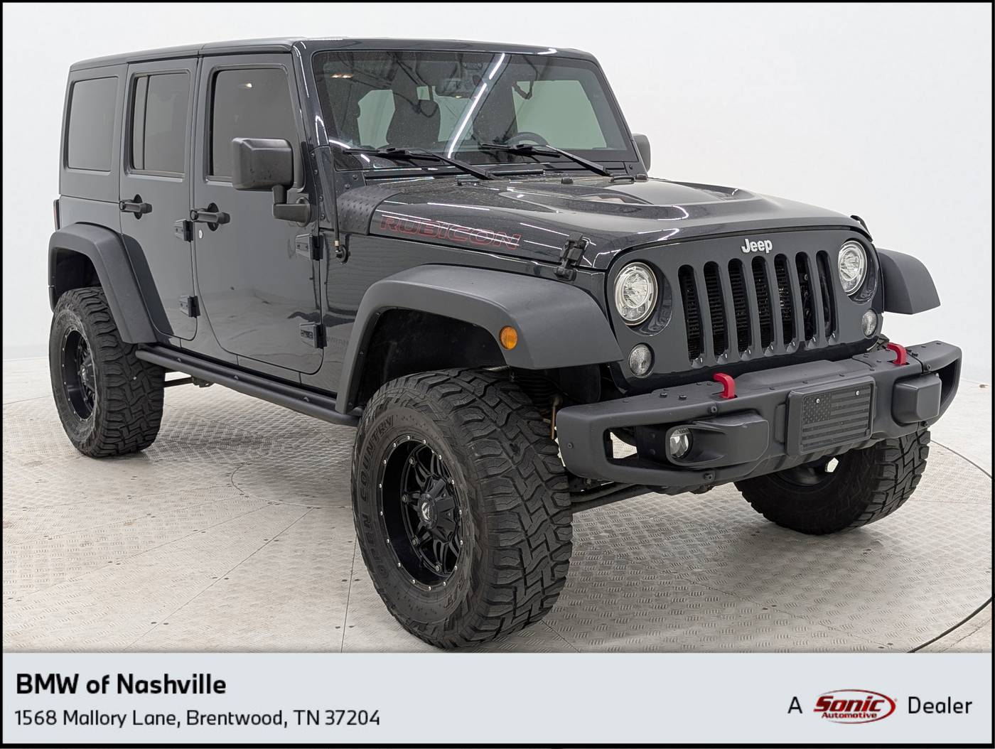 2017 Jeep Wrangler Rubicon Hard Rock — SUV — 82,773 mi — Brentwood, TN