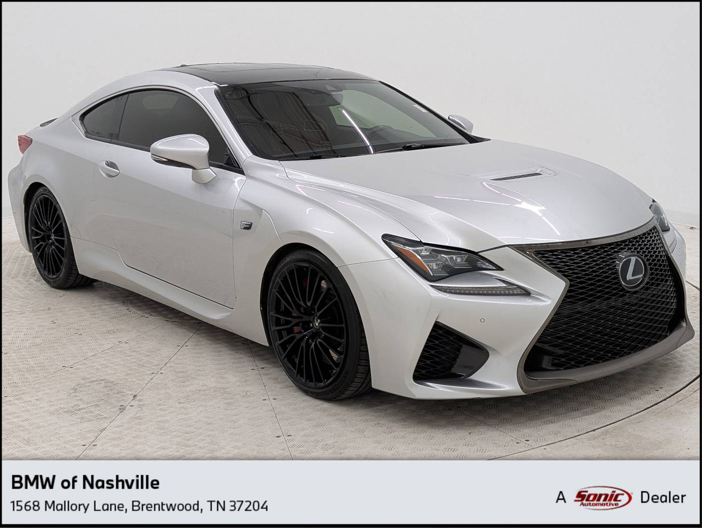 2015 Lexus RC RC F — Coupe — 67,694 mi — Brentwood, TN