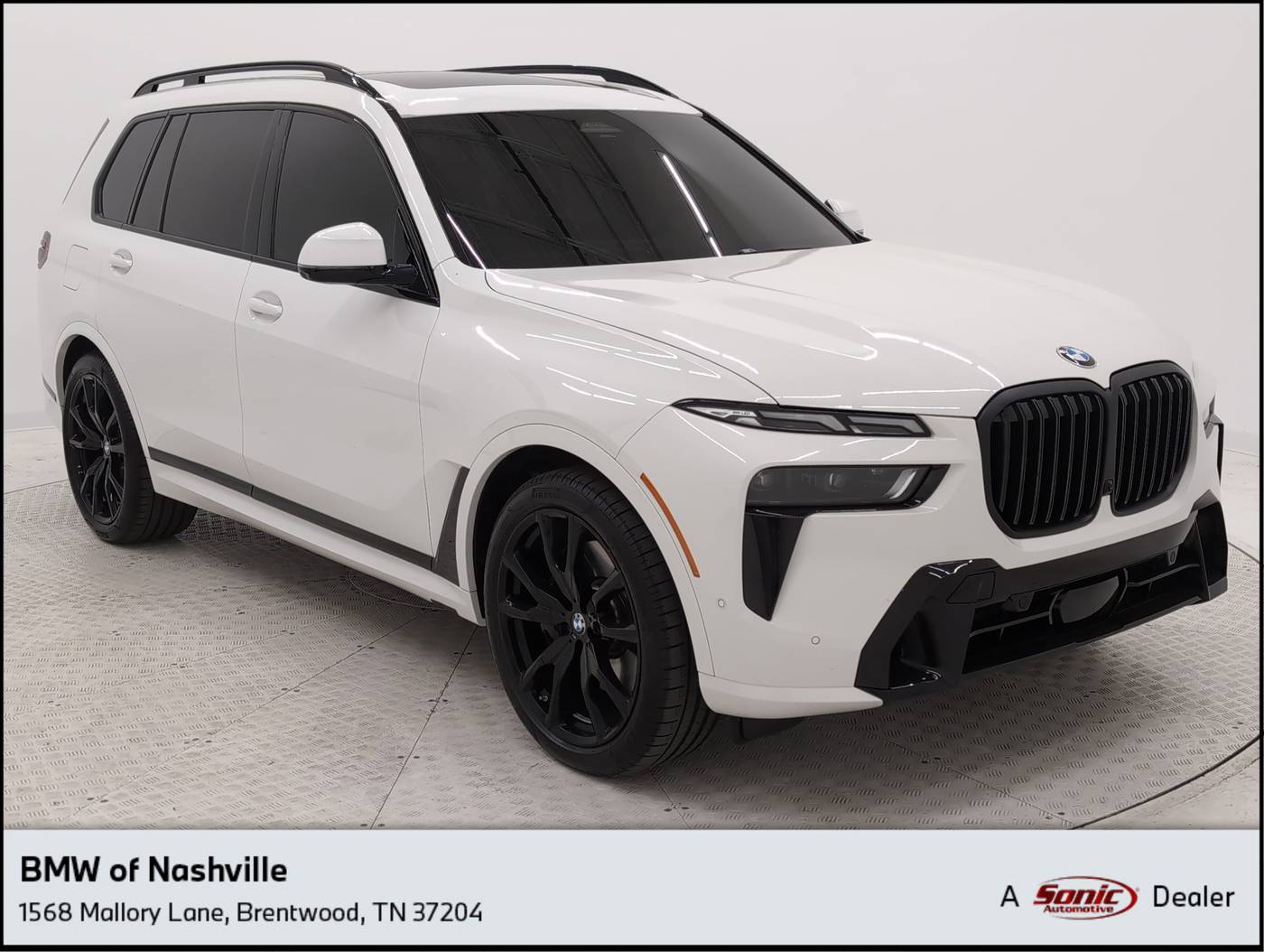 2025 BMW X7 40i — SUV — 2,569 mi — Brentwood, TN