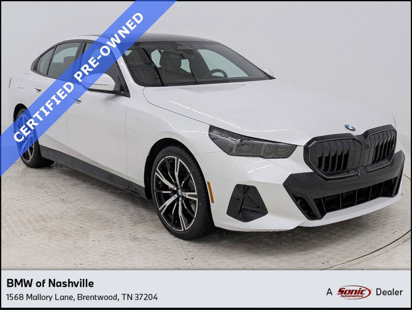 2025 BMW 5 Series 530i — Sedan — 1,205 mi — Brentwood, TN