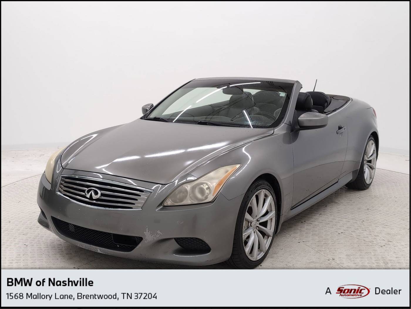 2010 INFINITI G G37 — Convertible — 117,006 mi — Brentwood, TN