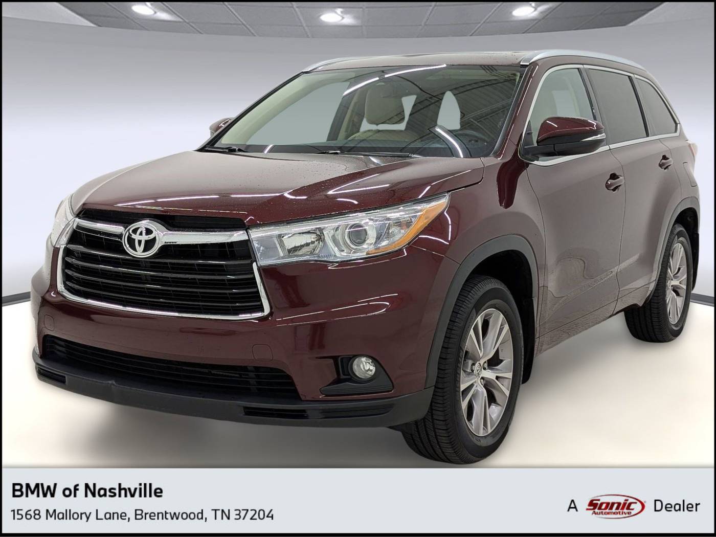 2015 Toyota Highlander XLE — SUV — 138,220 mi — Brentwood, TN