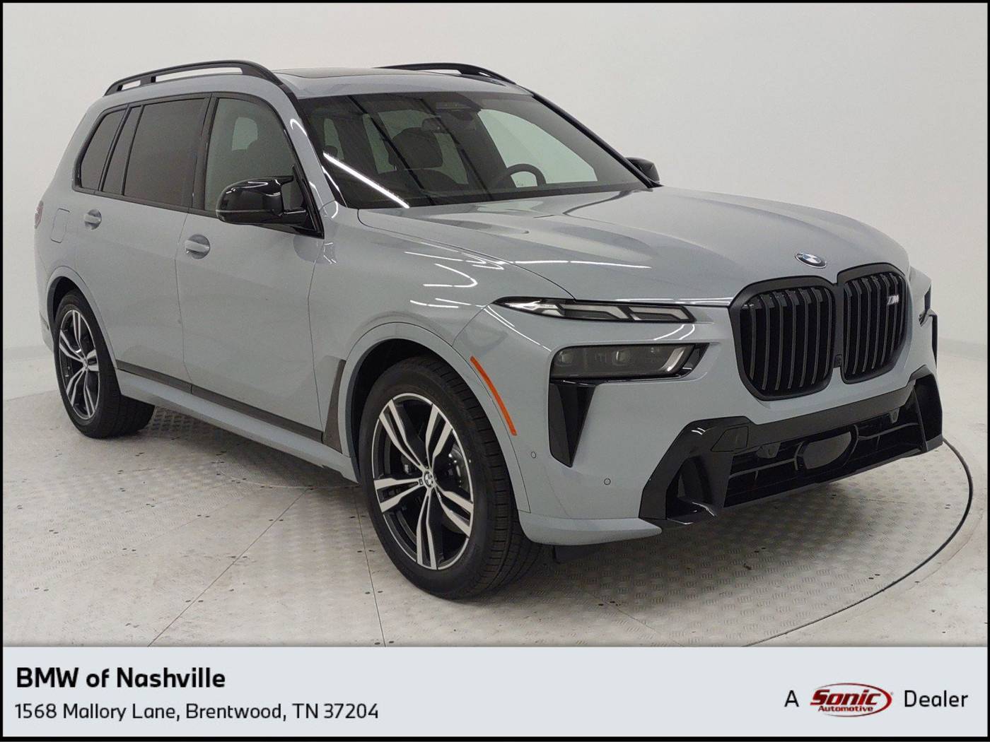 2025 BMW X7 M60i — SUV — 3,650 mi — Brentwood, TN
