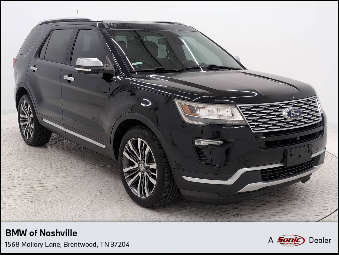 2018 Ford Explorer Platinum — SUV — 133,178 mi — Brentwood, TN