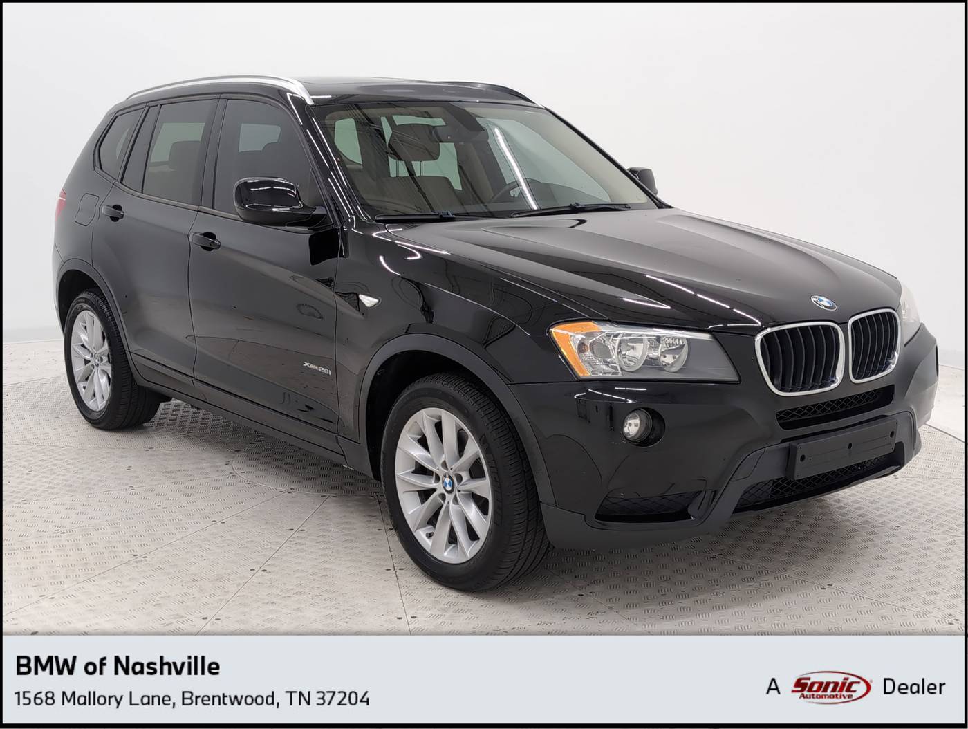 2013 BMW X3 28i — SUV — 73,490 mi — Brentwood, TN