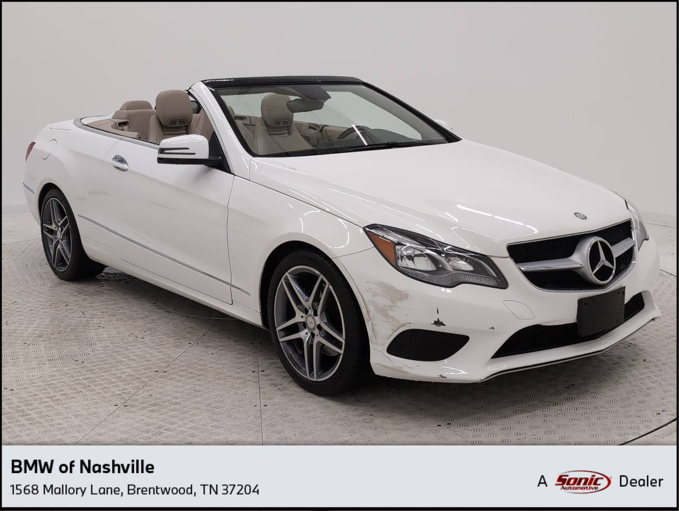 2014 Mercedes-Benz E-Class E 350 — Convertible — 33,959 mi — Brentwood, TN