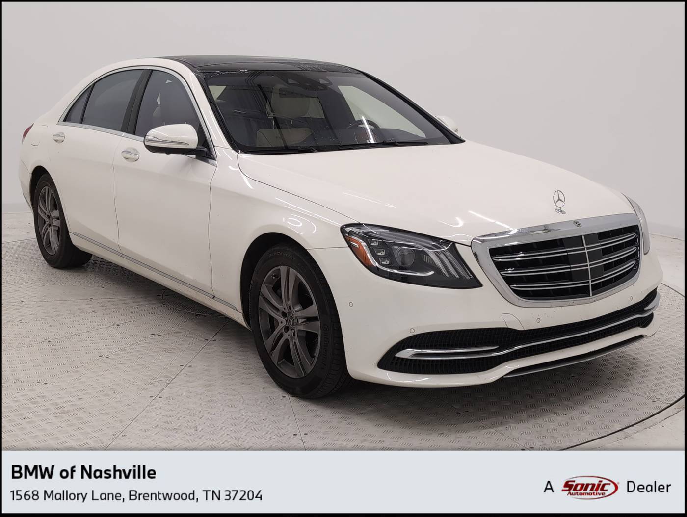 2019 Mercedes-Benz S-Class S 560 — Sedan — 63,265 mi — Brentwood, TN