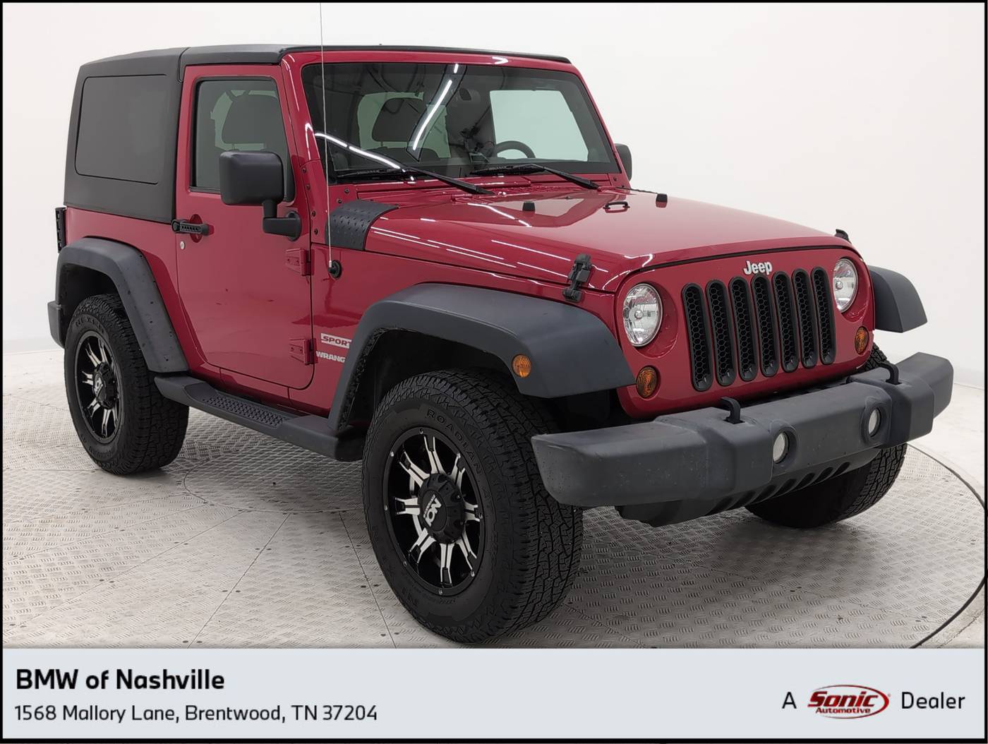 2012 Jeep Wrangler Sport — SUV — 53,343 mi — Brentwood, TN