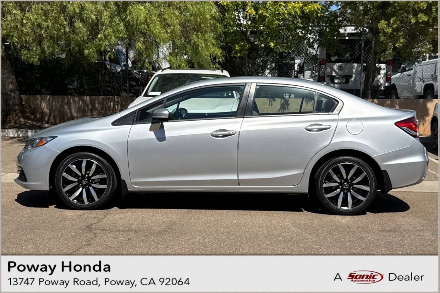 2015 Honda Civic EX-L — Sedan — 94,802 mi — Poway, CA