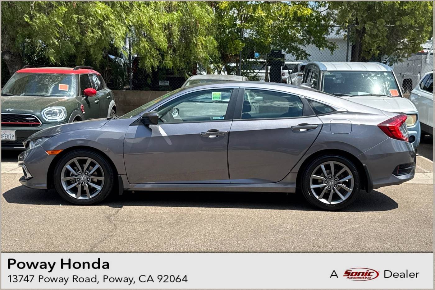 2019 Honda Civic EX — Sedan — 22,913 mi — Poway, CA