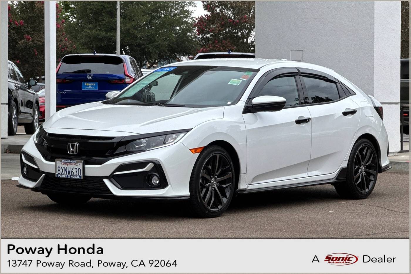 2021 Honda Civic Sport — Hatchback — 37,924 mi — Poway, CA