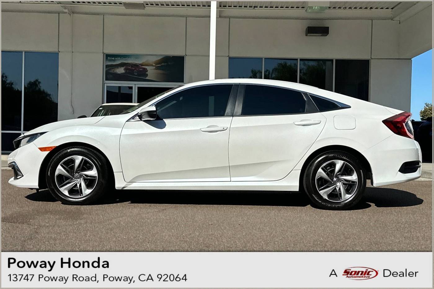 2020 Honda Civic LX — Sedan — 56,662 mi — Poway, CA