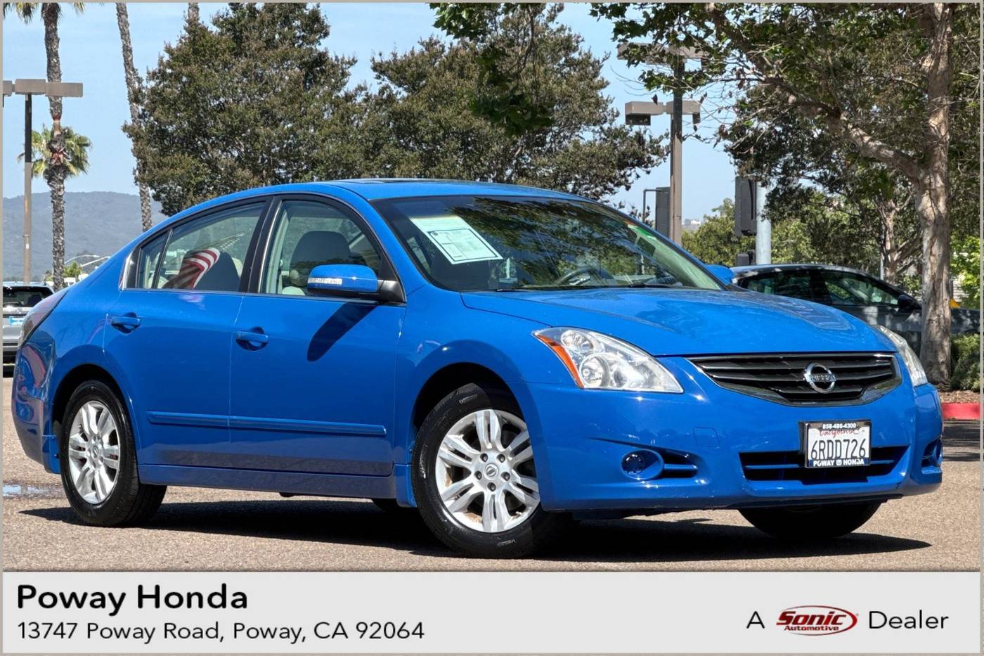 2011 Nissan Altima 2.5 S — Sedan — 87,173 mi — Poway, CA