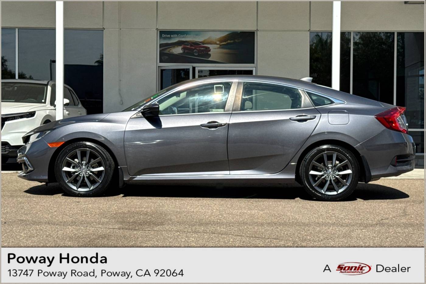 2019 Honda Civic EX — Sedan — 23,105 mi — Poway, CA
