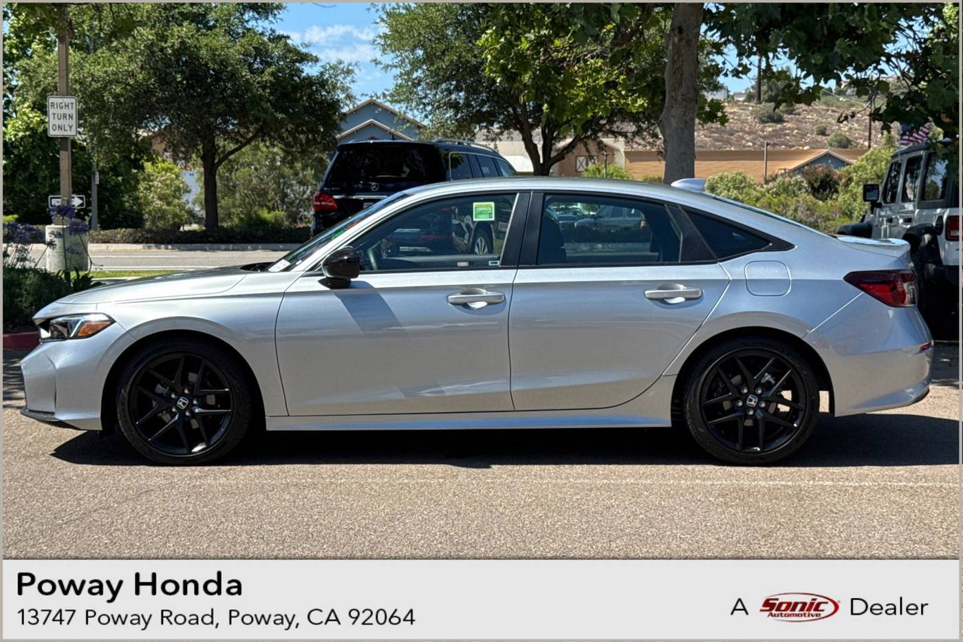 2025 Honda Civic Sport — Sedan — 1,620 mi — Poway, CA
