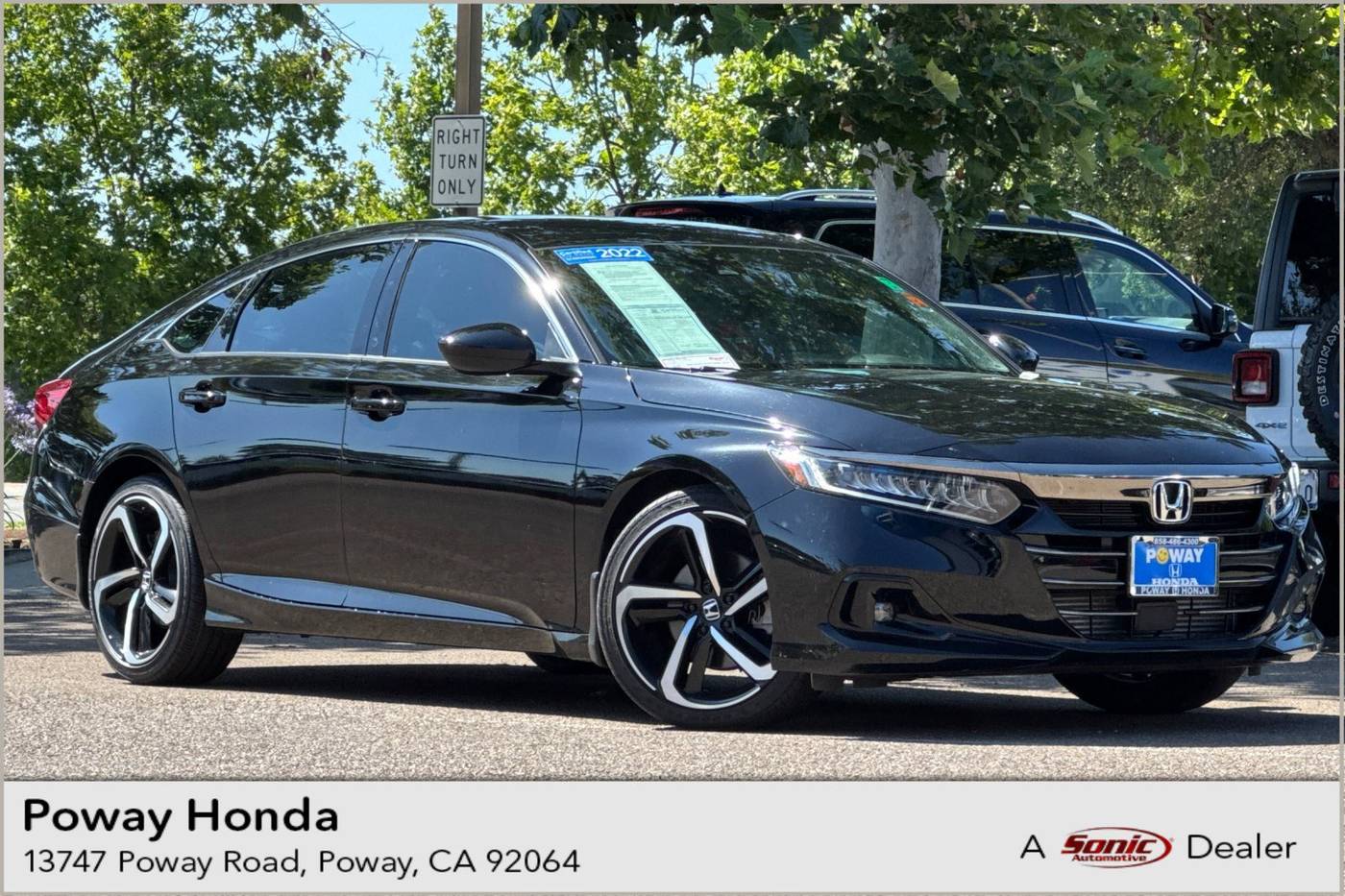 2022 Honda Accord Sport — Sedan — 18,645 mi — Poway, CA
