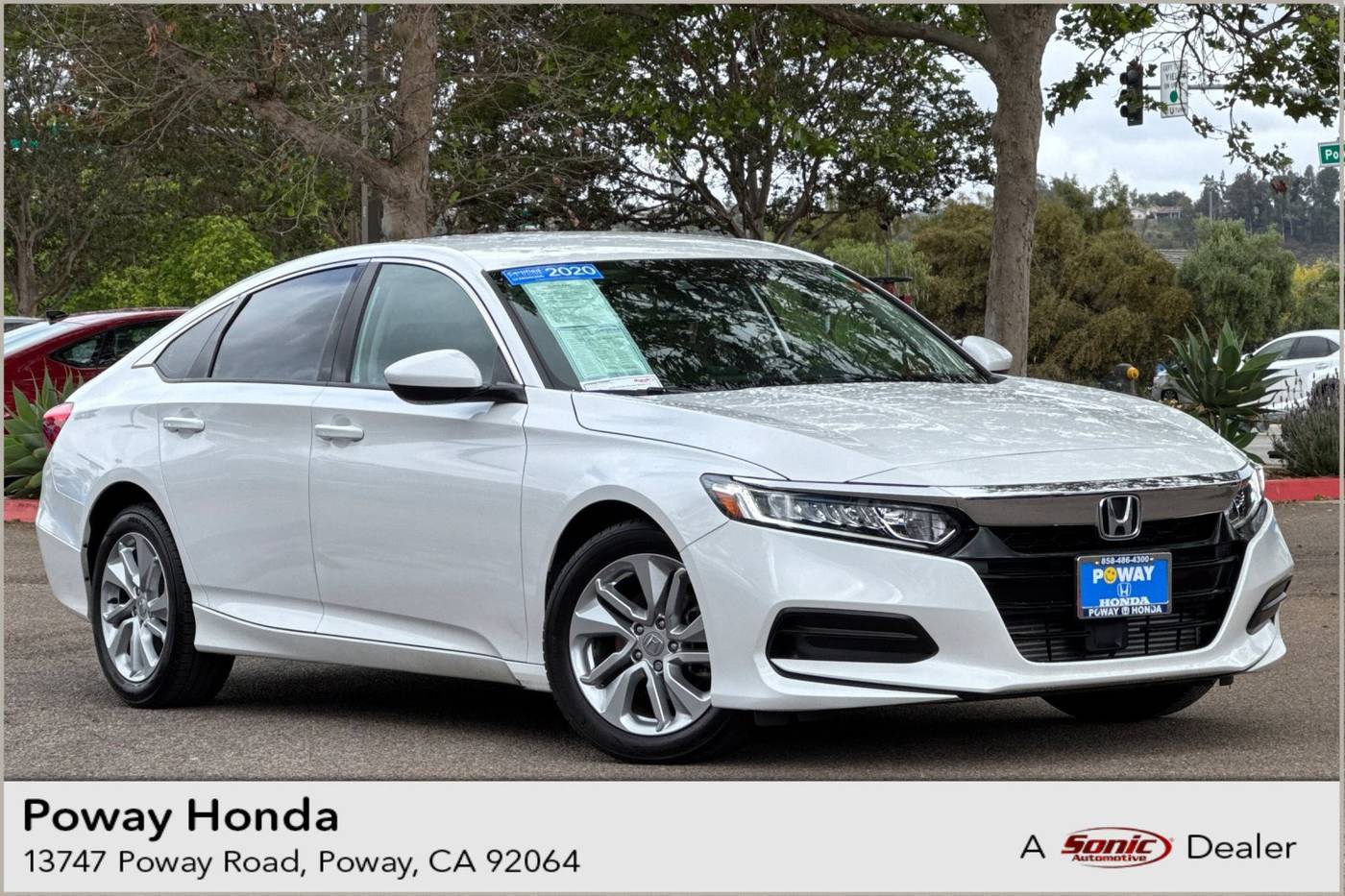 2020 Honda Accord LX — Sedan — 24,459 mi — Poway, CA