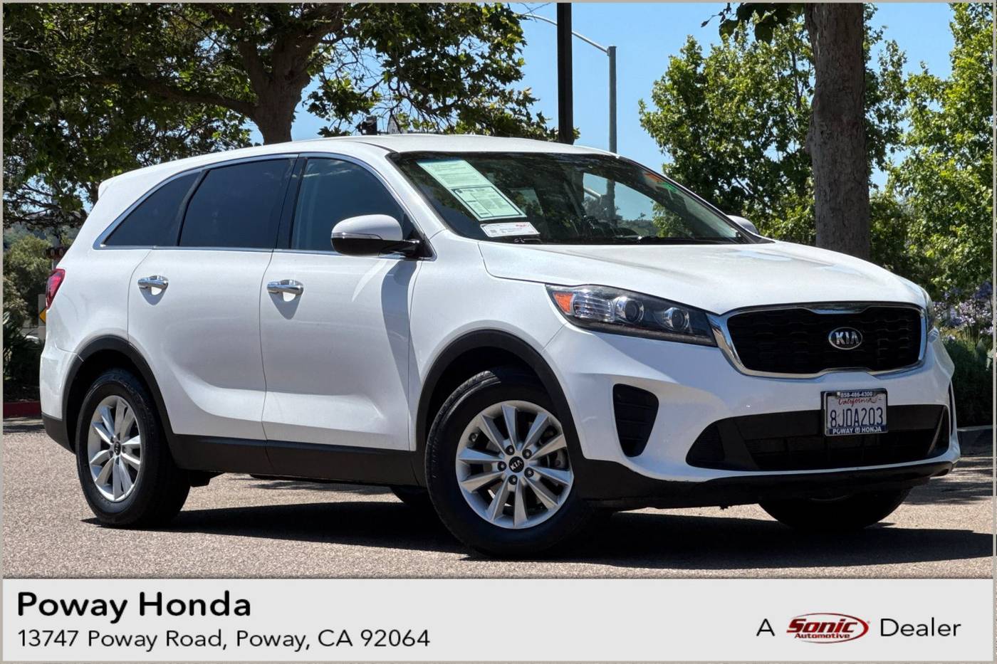 2019 Kia Sorento LX V6 — SUV — 86,612 mi — Poway, CA