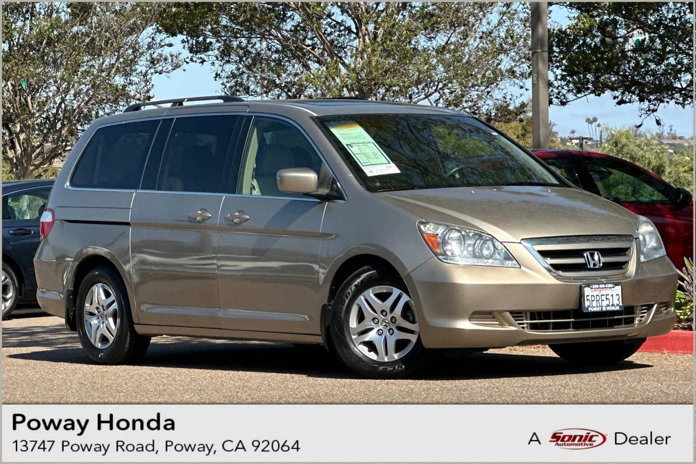 2005 Honda Odyssey EX-L — Minivan — 79,711 mi — Poway, CA