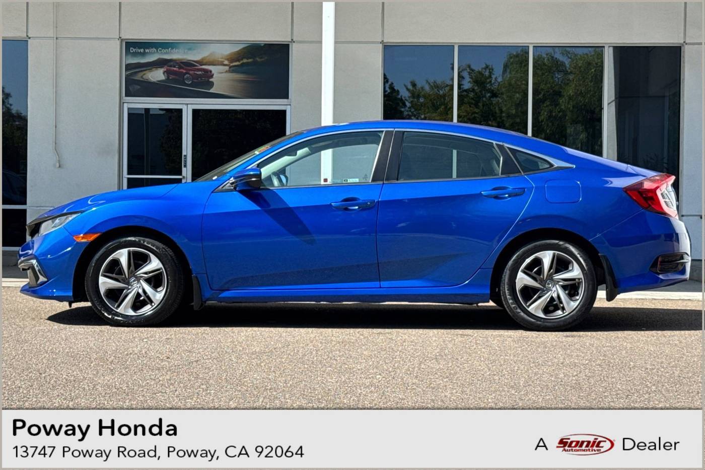 2020 Honda Civic LX — Sedan — 82,348 mi — Poway, CA