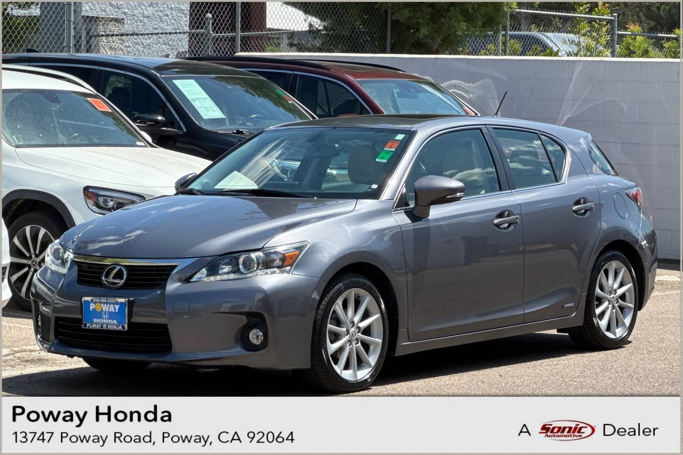 2013 Lexus CT CT 200h — Hatchback — 97,239 mi — Poway, CA