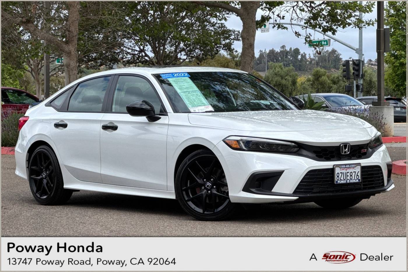 2022 Honda Civic Si — Sedan — 21,159 mi — Poway, CA