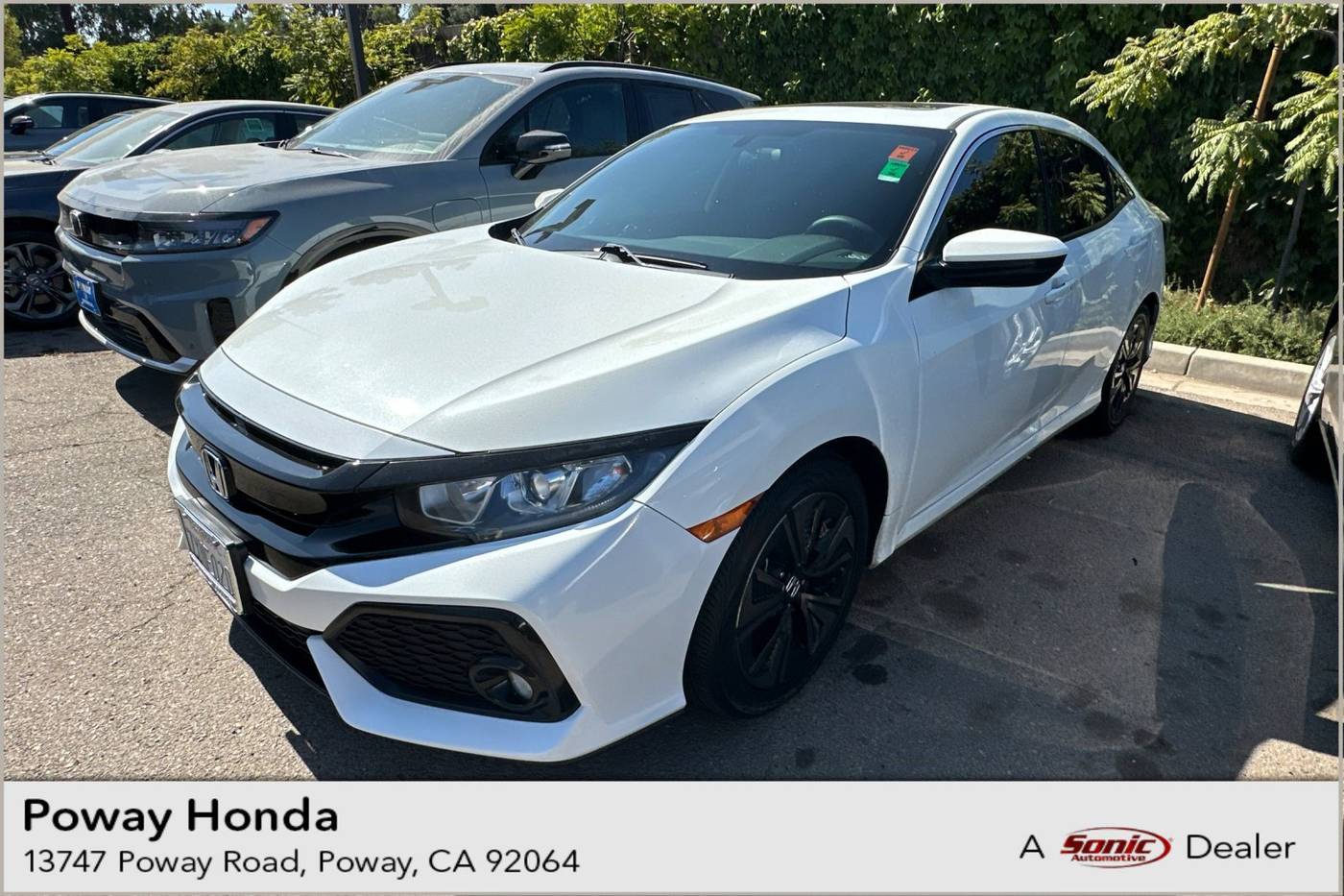 2017 Honda Civic EX — Hatchback — 135,060 mi — Poway, CA