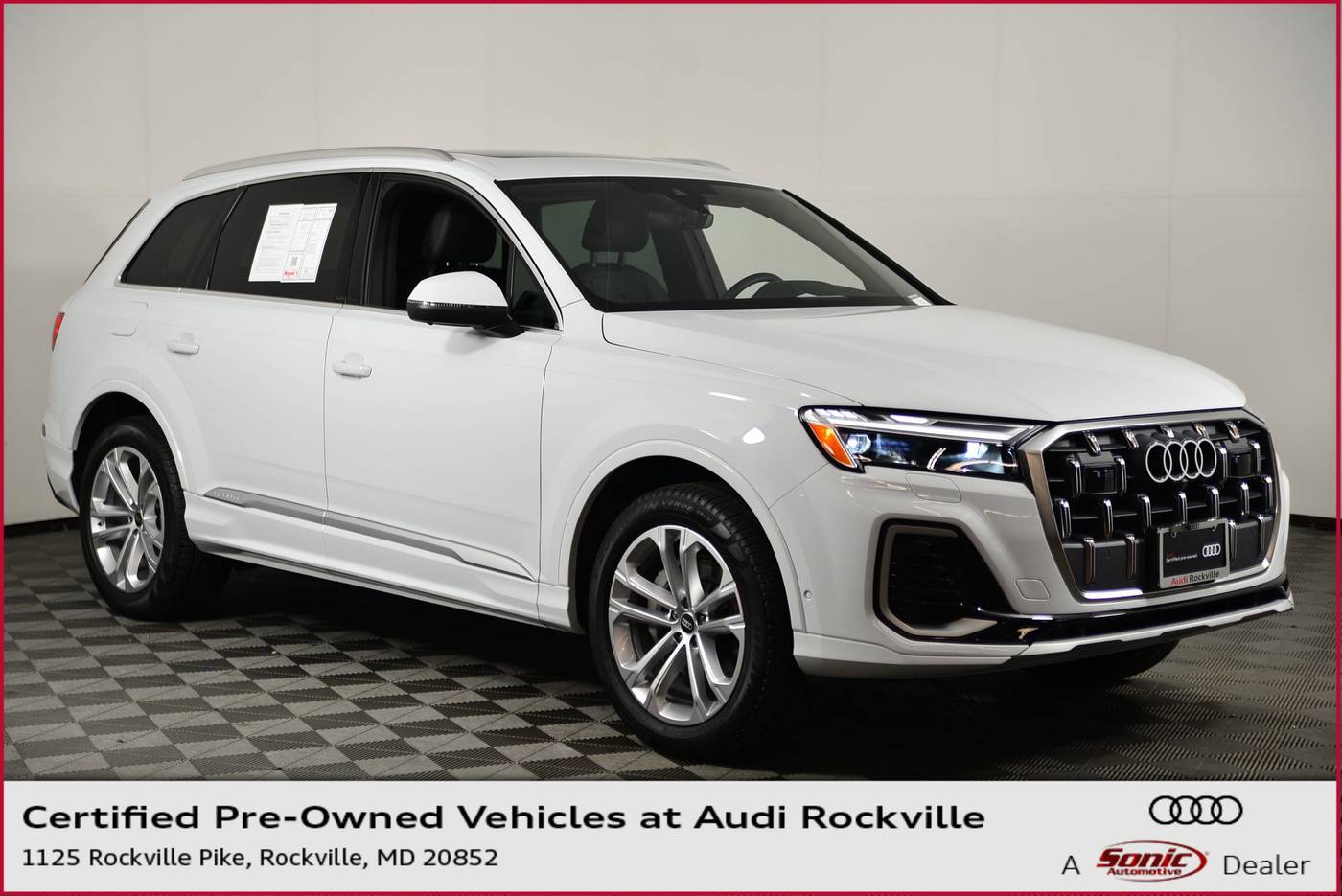 2025 Audi Q7 Premium — SUV — 4,335 mi — Rockville, MD