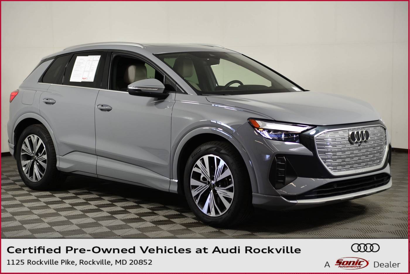 2023 Audi Q4 e-tron Premium — SUV — 19,771 mi — Rockville, MD