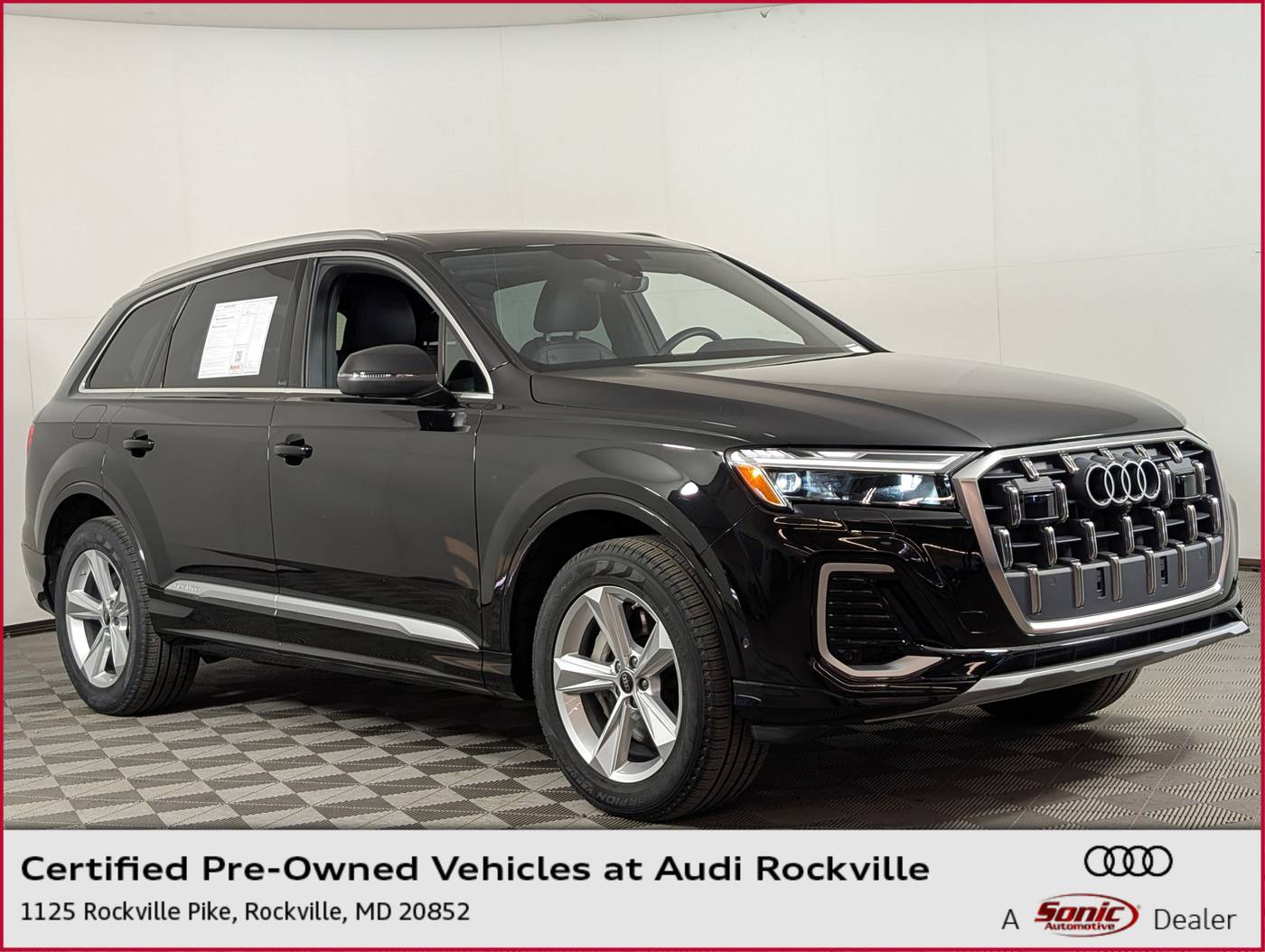 2025 Audi Q7 Premium — SUV — 7,251 mi — Rockville, MD