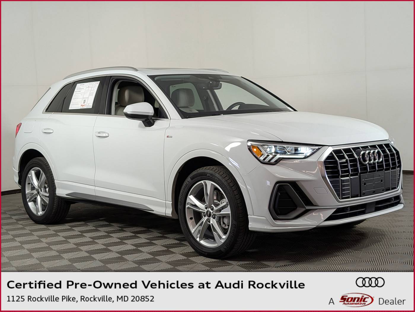 2024 Audi Q3 S line Premium Plus — SUV — 8,529 mi — Rockville, MD