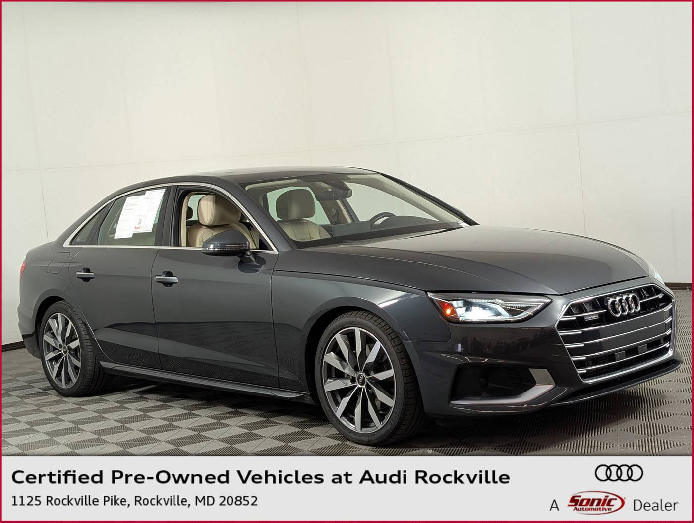 2021 Audi A4 Premium — Sedan — 55,080 mi — Rockville, MD